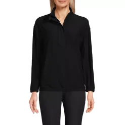 Women's Long Sleeve Performance Zip Front Popover