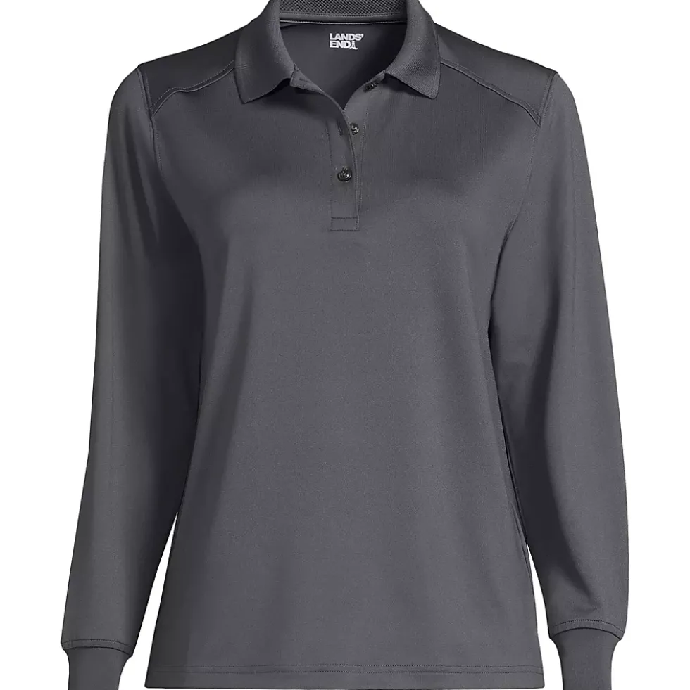 Women's Long Sleeve Rapid Dry Polo Shirt