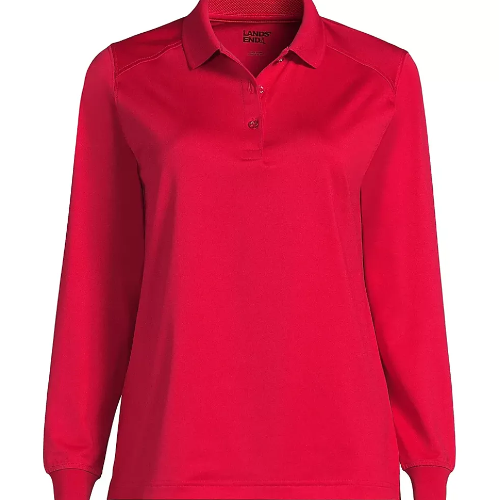 Women's Long Sleeve Rapid Dry Polo Shirt
