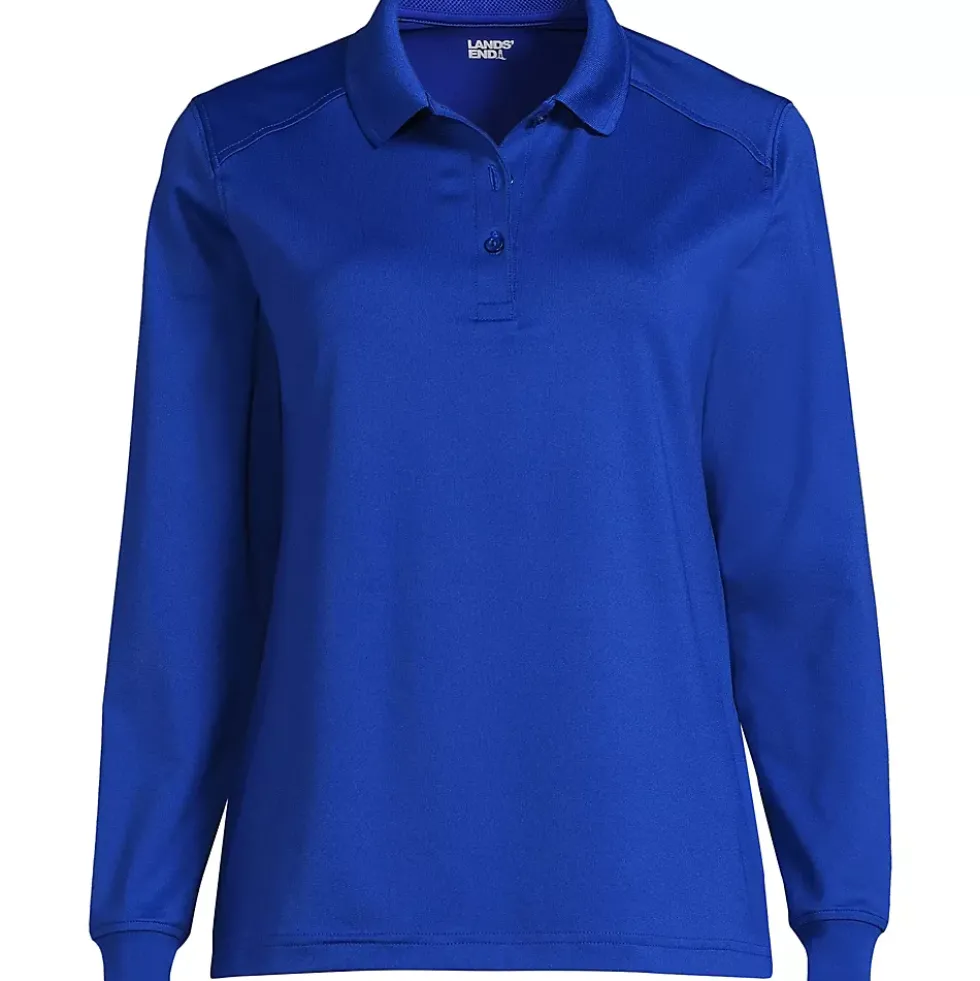 Women's Long Sleeve Rapid Dry Polo Shirt