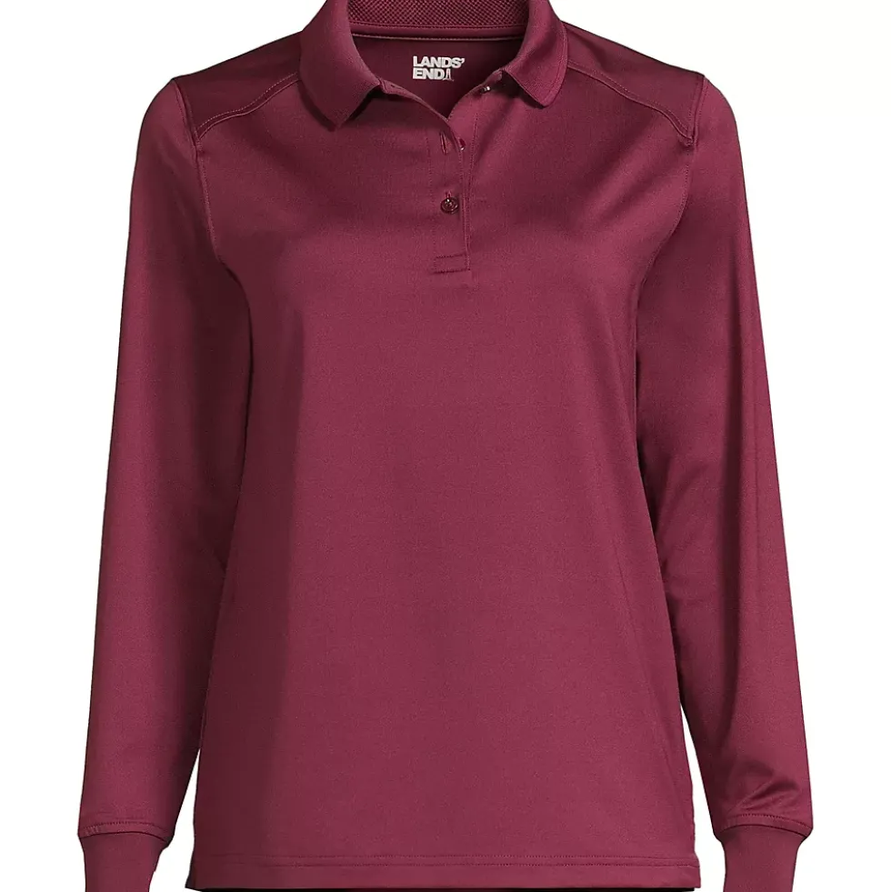 Women's Long Sleeve Rapid Dry Polo Shirt