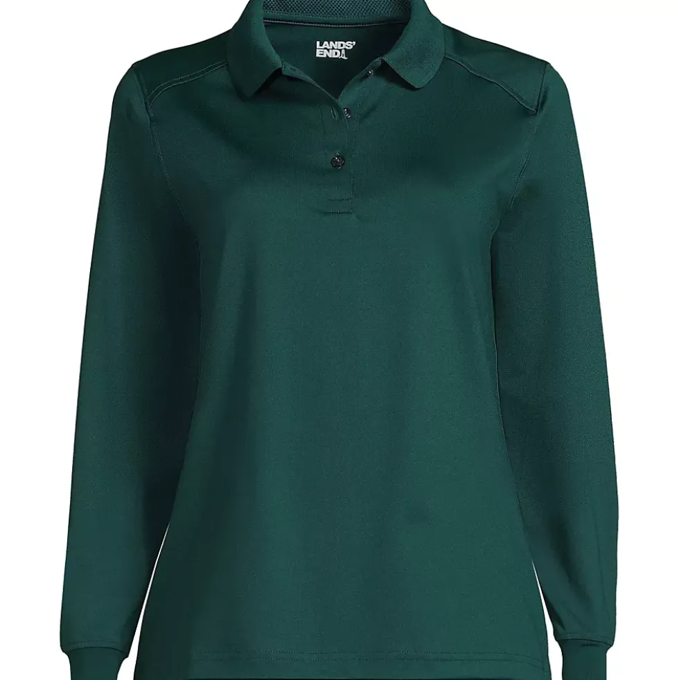 Women's Long Sleeve Rapid Dry Polo Shirt