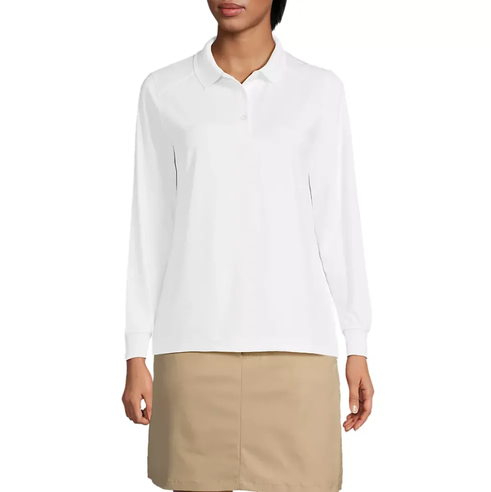 Women's Long Sleeve Rapid Dry Polo Shirt