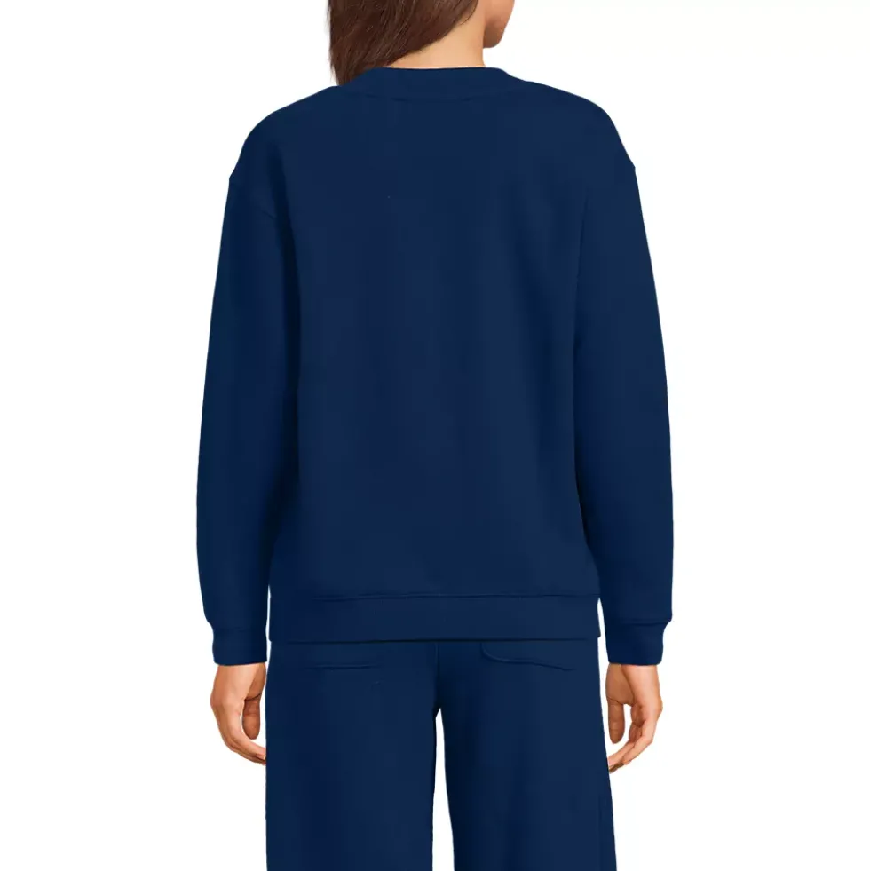 Women's Long Sleeve Serious Sweats V-neck Sweatshirt