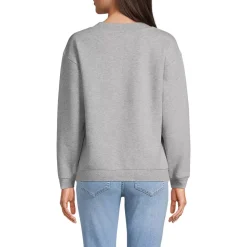 Women's Long Sleeve Serious Sweats V-neck Sweatshirt