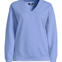 Women's Long Sleeve Serious Sweats V-neck Sweatshirt