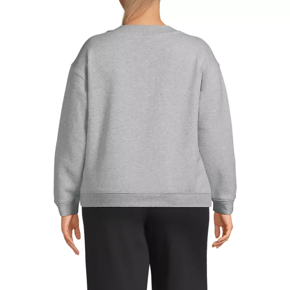 Women's Long Sleeve Serious Sweats V-neck Sweatshirt