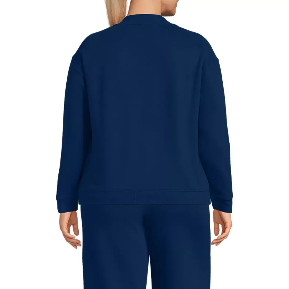 Women's Long Sleeve Serious Sweats V-neck Sweatshirt