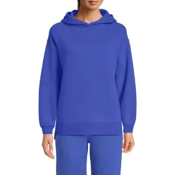 Women's Long Sleeve Serious Sweats Hooded Tunic Sweatshirt