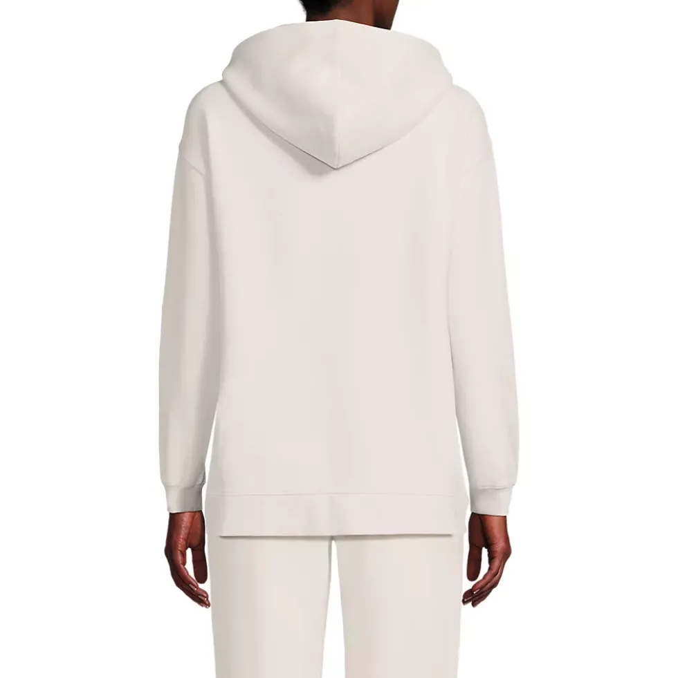 Women's Long Sleeve Serious Sweats Hooded Tunic Sweatshirt