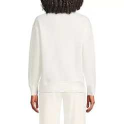 Women's Long Sleeve Serious Sweats Mock Neck Sweatshirt