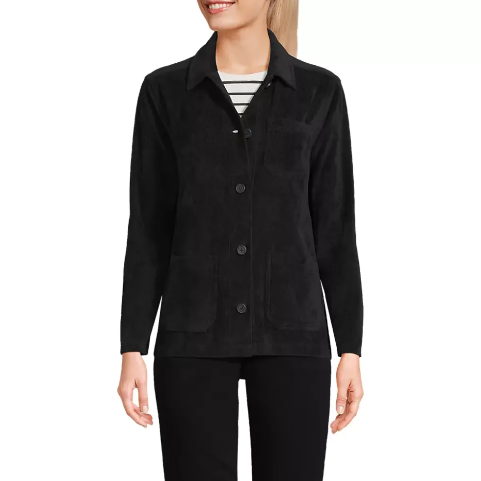 Women's Long Sleeve Sport Cord Chore Jacket