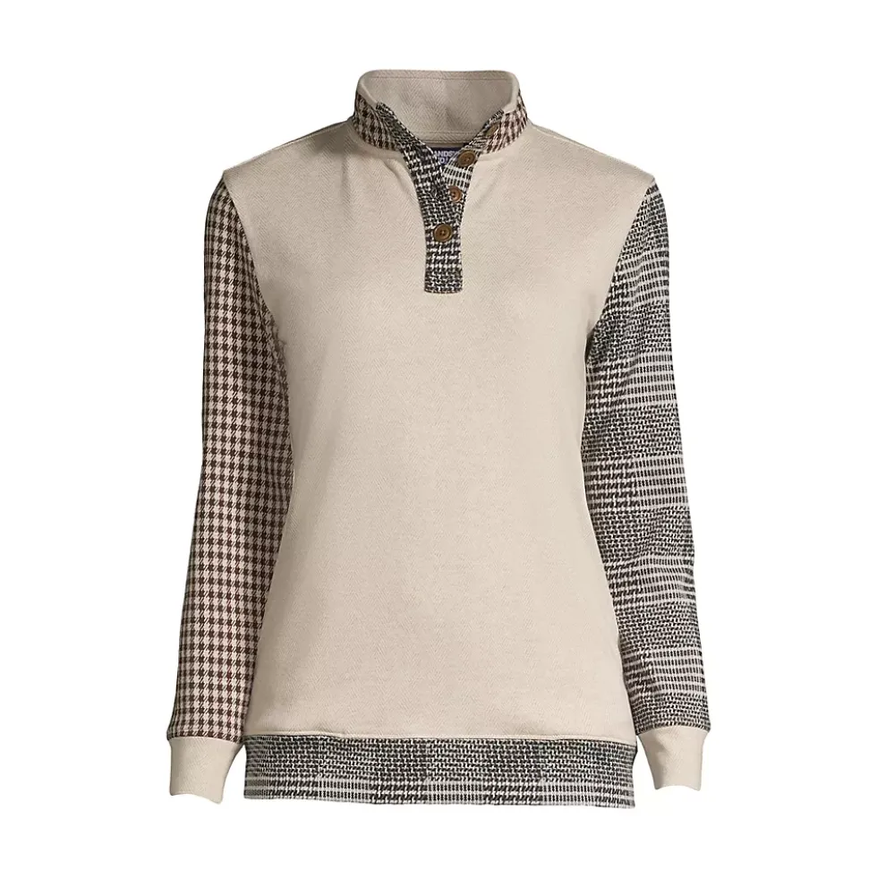Women's Long Sleeve Sport Knit Pullover