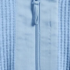 Women's Long Sleeve Waffle Quarter Zip Pullover