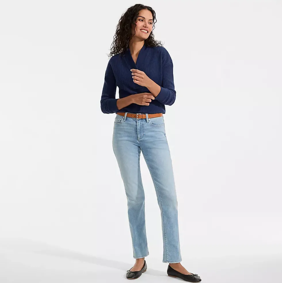 Women's Long Sleeve Waffle Shawl Collar Henley