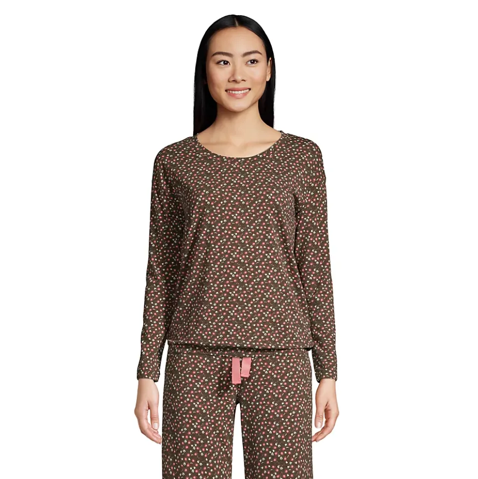 Women's Lounge Long Sleeve Pajama Shirt