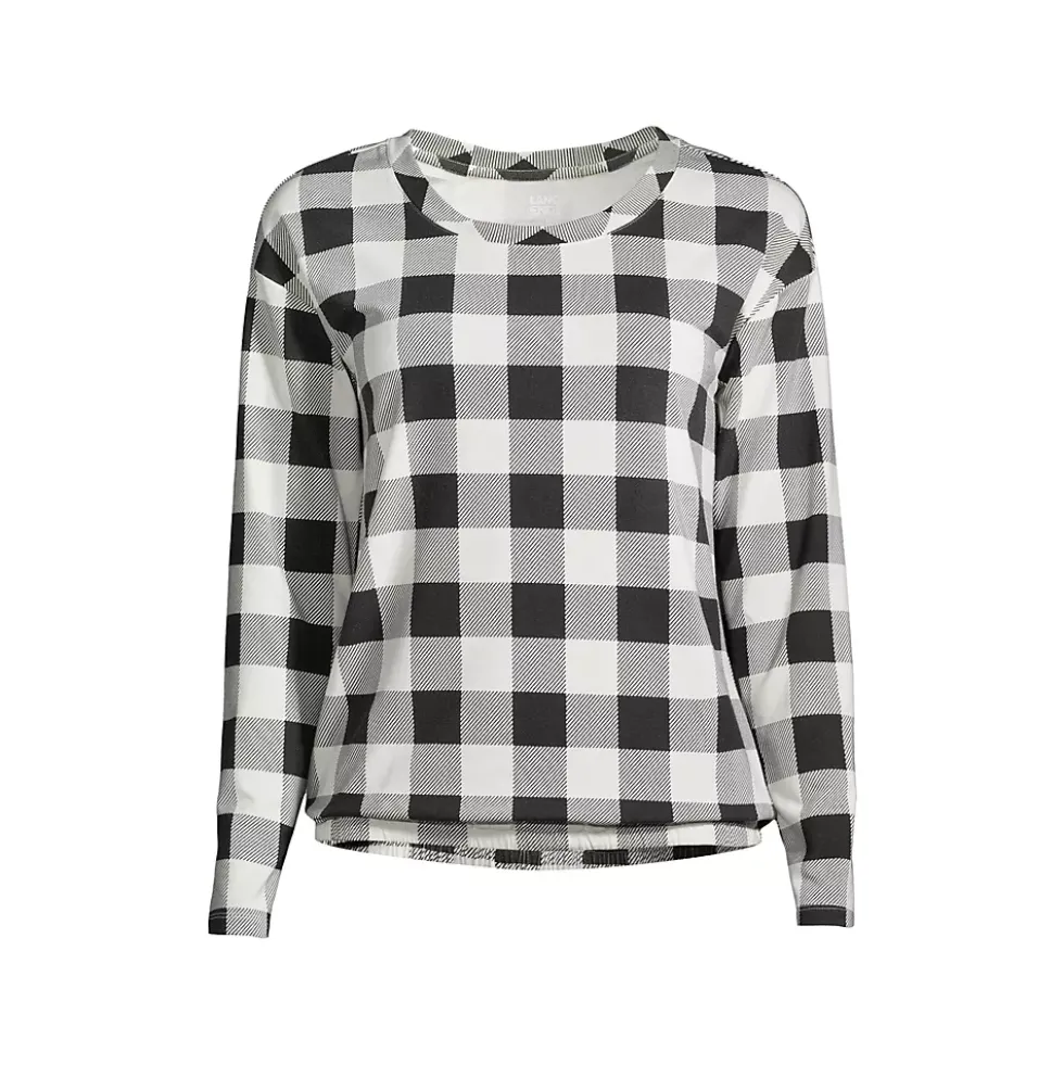 Women's Lounge Long Sleeve Pajama Shirt