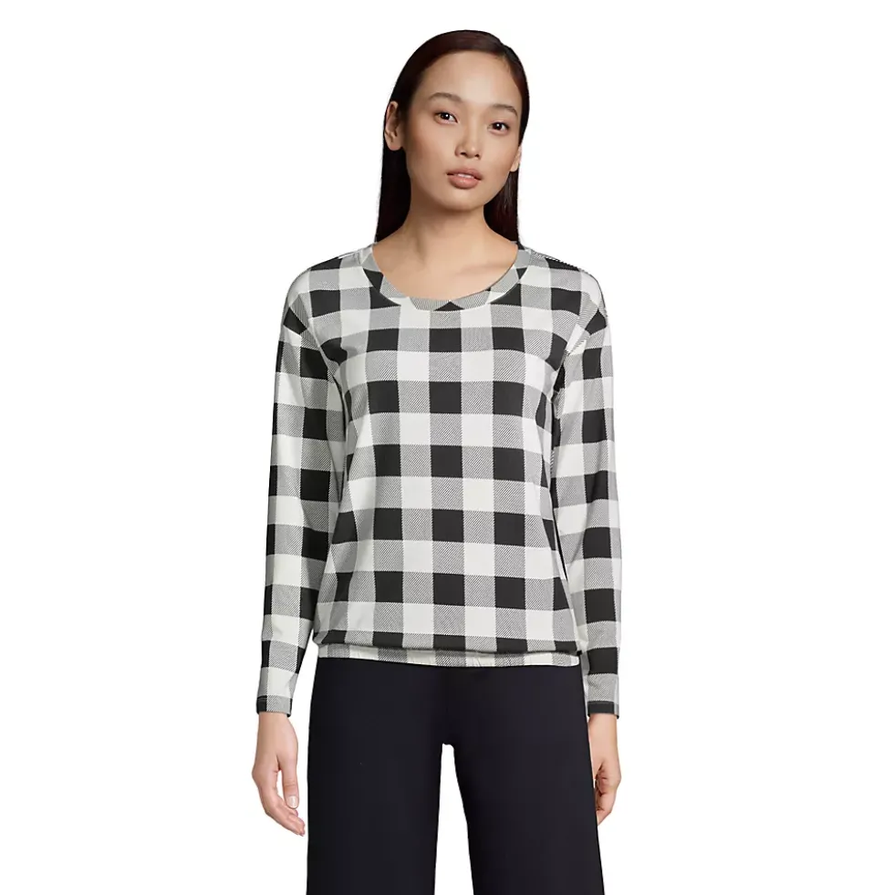 Women's Lounge Long Sleeve Pajama Shirt