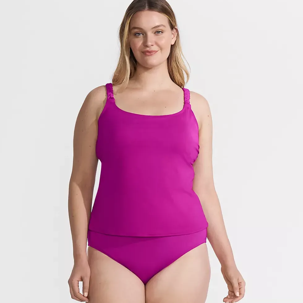 Women's Macrame Tankini Top
