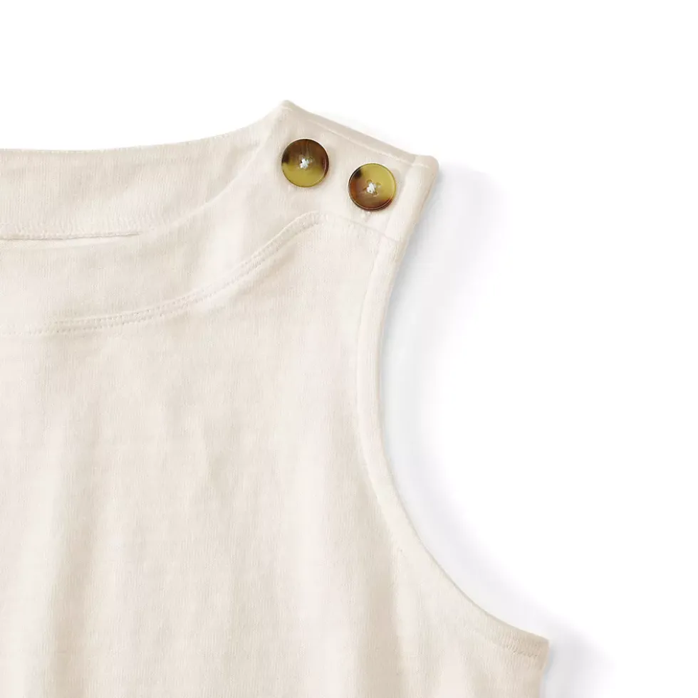 Women's Mariner Button Shoulder Tank