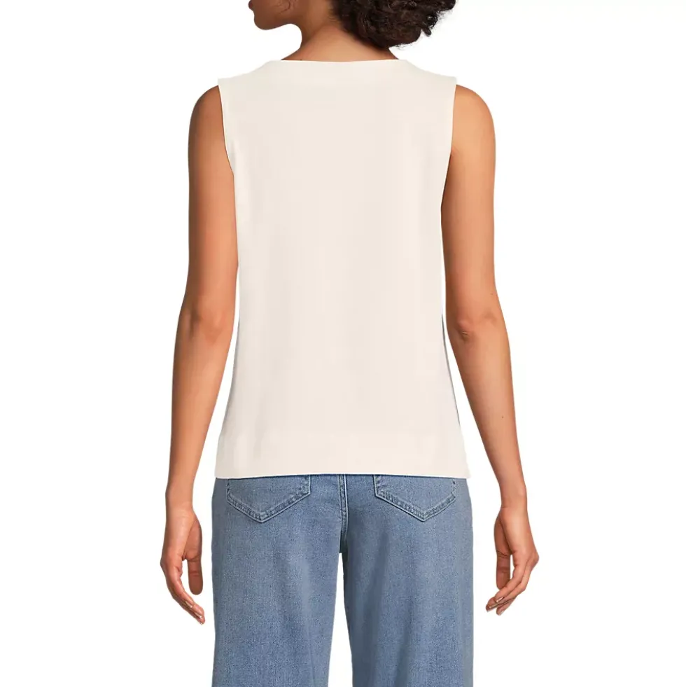 Women's Mariner Button Shoulder Tank
