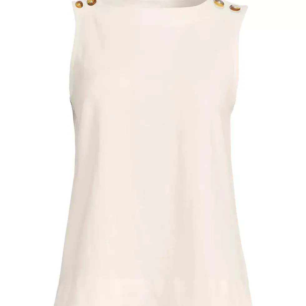 Women's Mariner Button Shoulder Tank