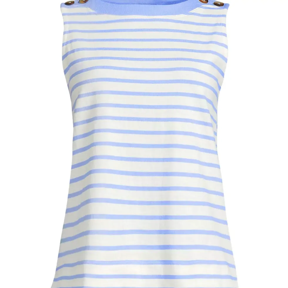 Women's Mariner Button Shoulder Tank