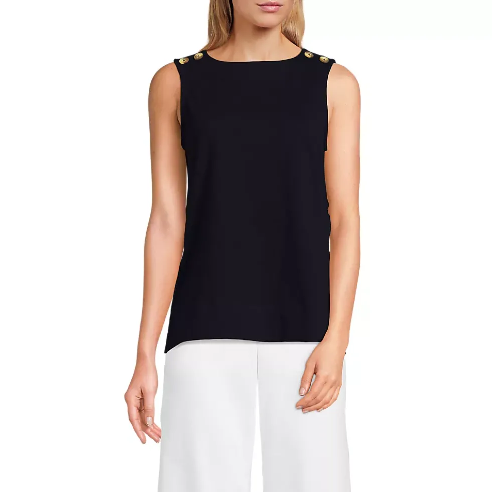 Women's Mariner Button Shoulder Tank