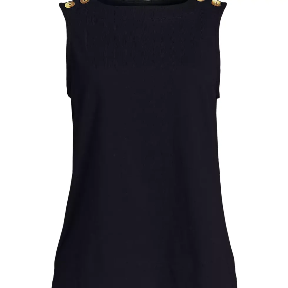 Women's Mariner Button Shoulder Tank