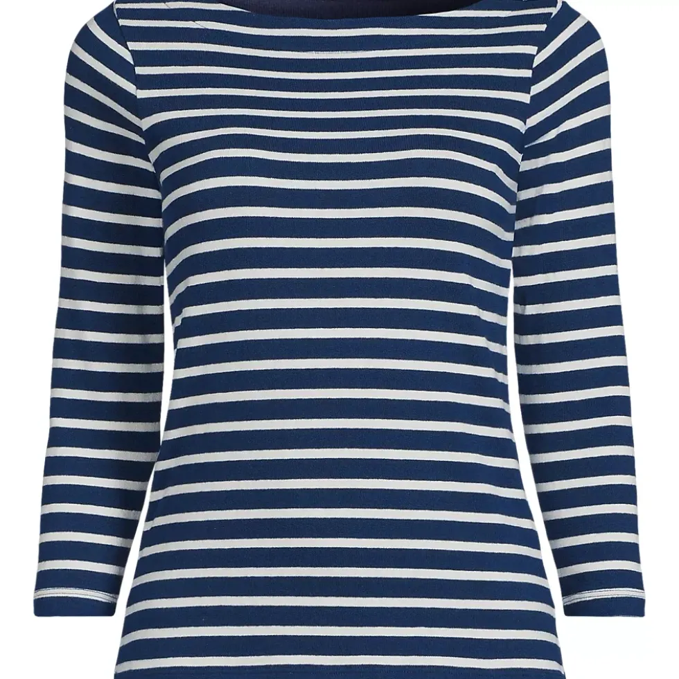 Women's Mariner Jersey Boatneck Top