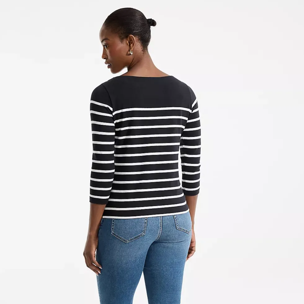 Women's Mariner Jersey Boatneck Top
