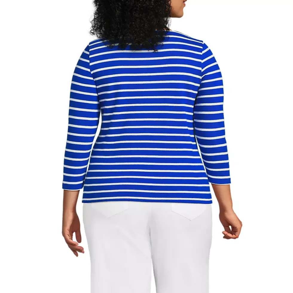 Women's Mariner Jersey Boatneck Top