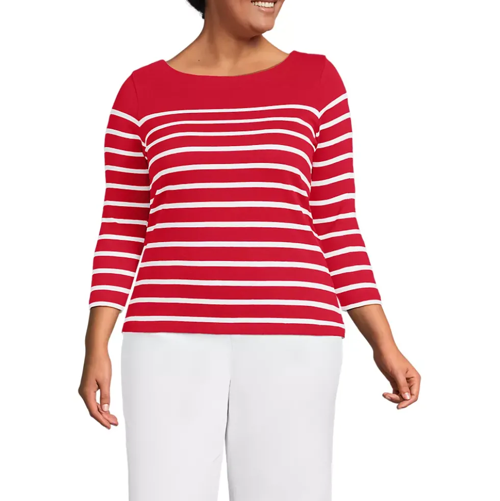 Women's Mariner Jersey Boatneck Top