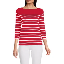 Women's Mariner Jersey Boatneck Top