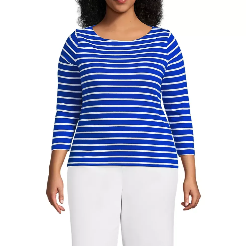 Women's Mariner Jersey Boatneck Top