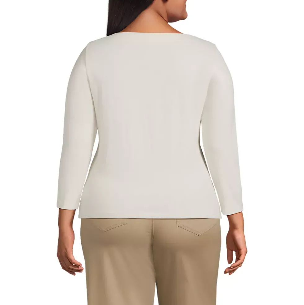 Women's Mariner Jersey Boatneck Top