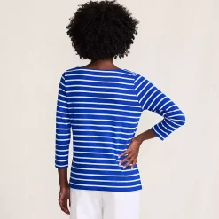 Women's Mariner Jersey Boatneck Top