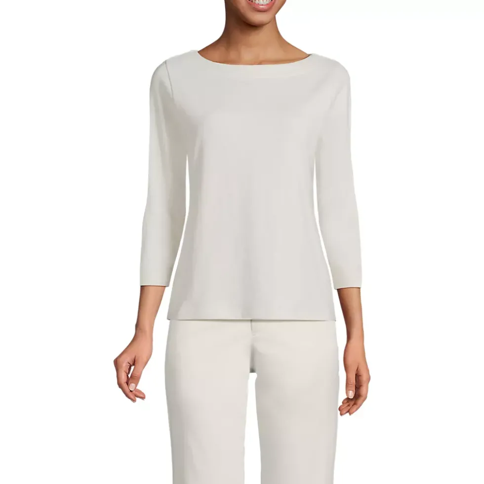 Women's Mariner Jersey Boatneck Top