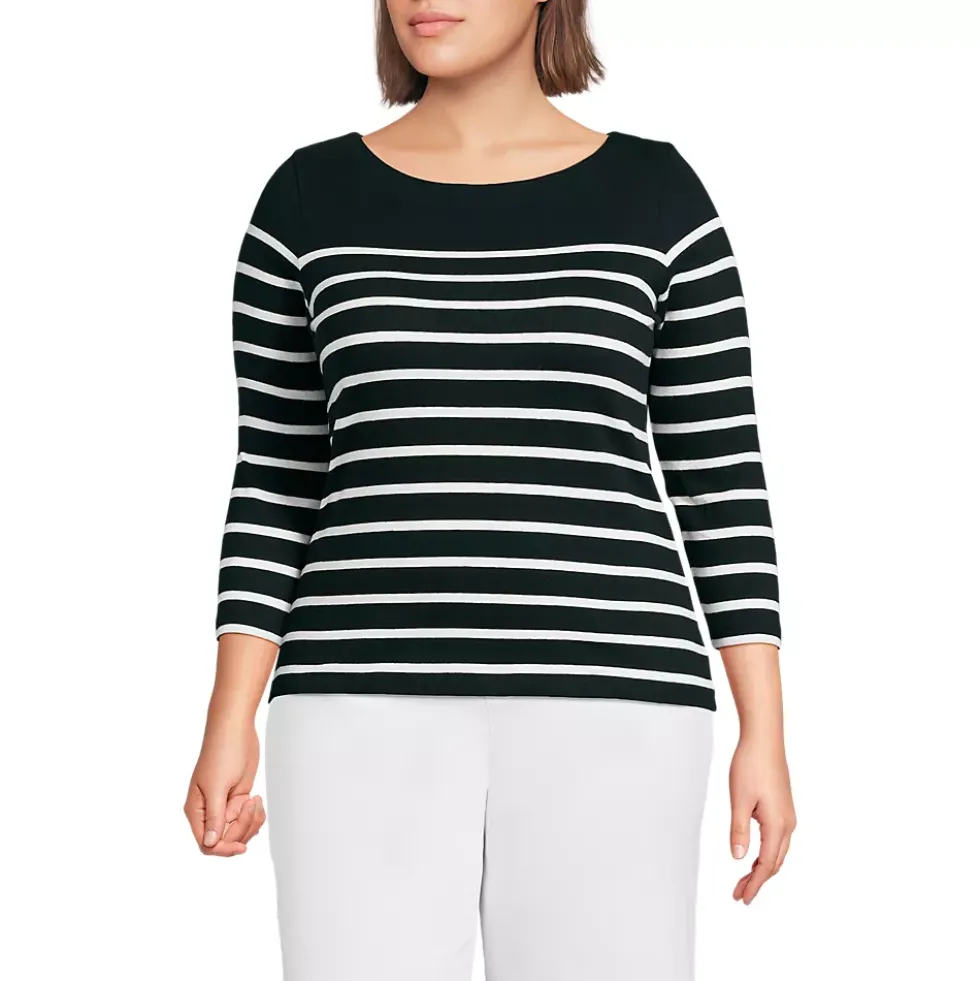 Women's Mariner Jersey Boatneck Top