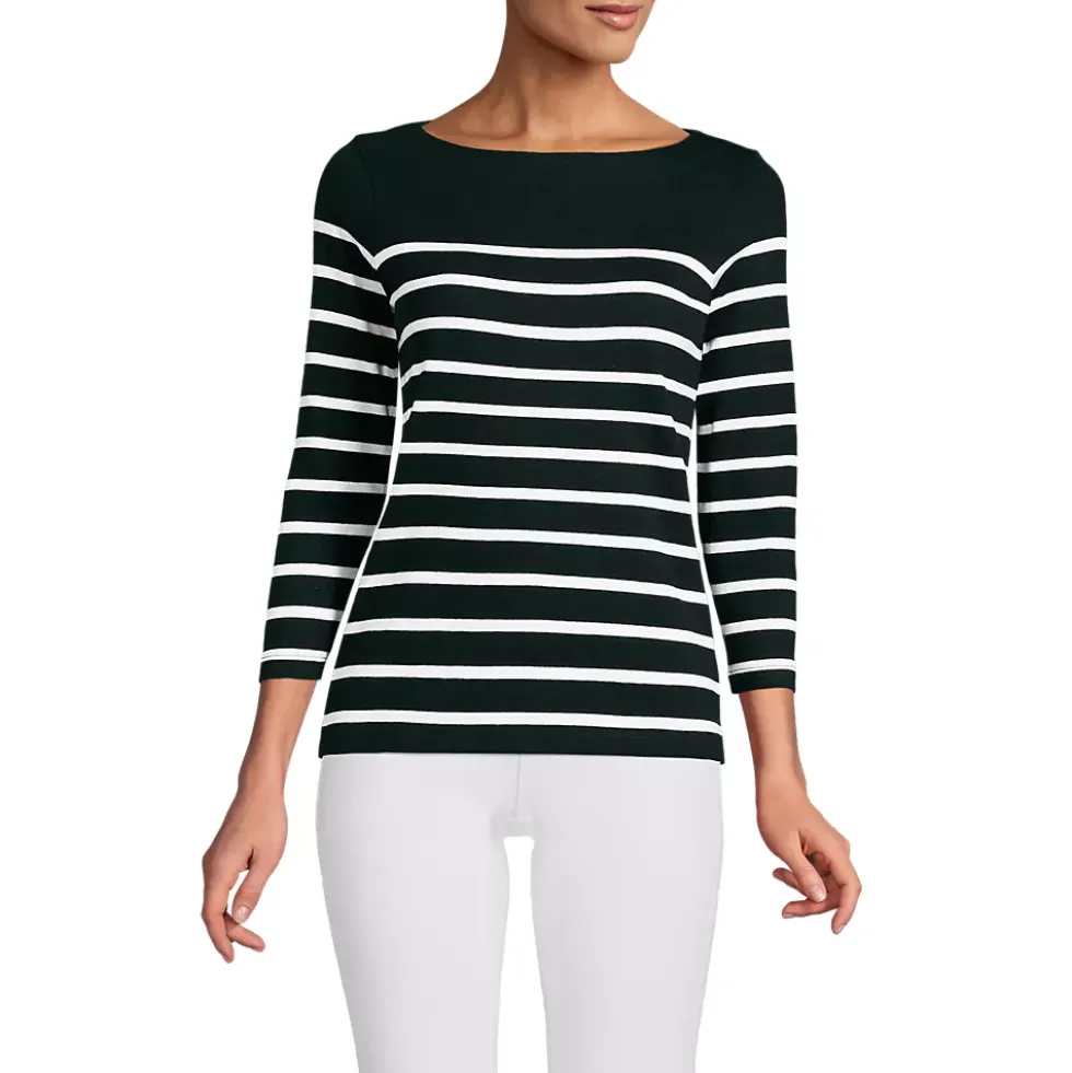 Women's Mariner Jersey Boatneck Top