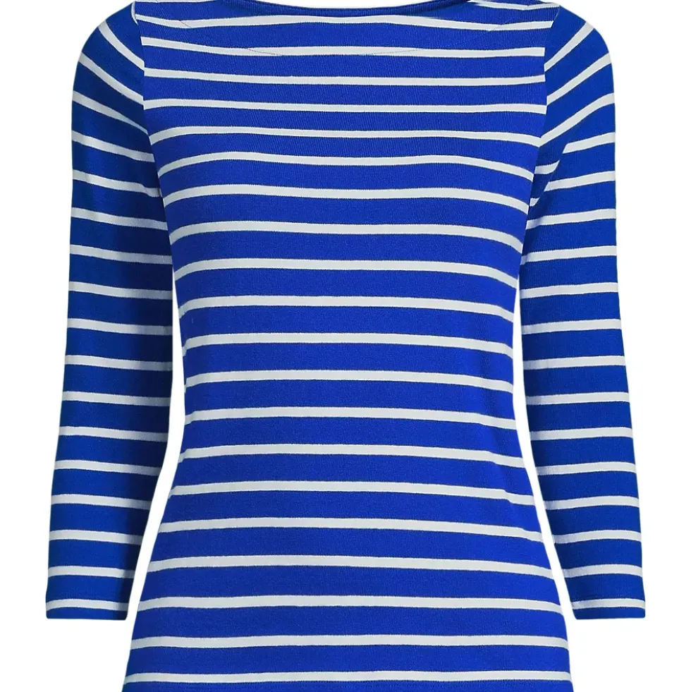 Women's Mariner Jersey Boatneck Top
