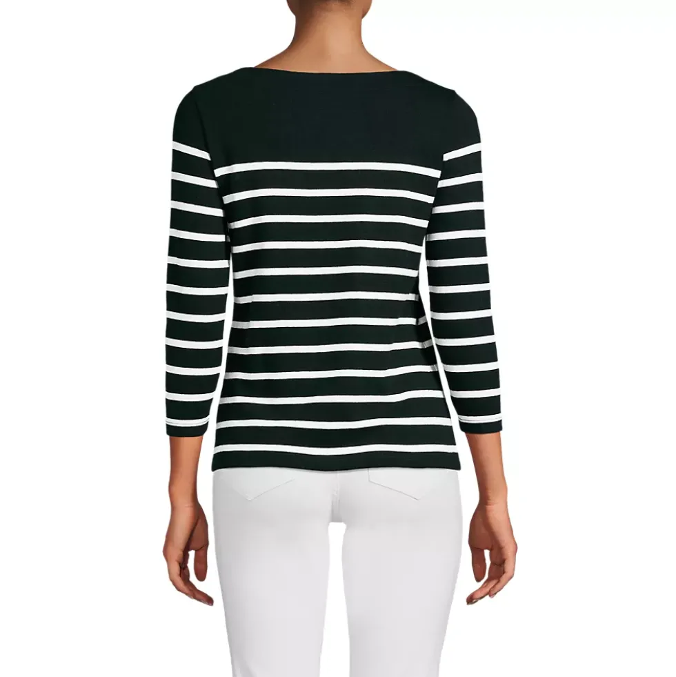 Women's Mariner Jersey Boatneck Top