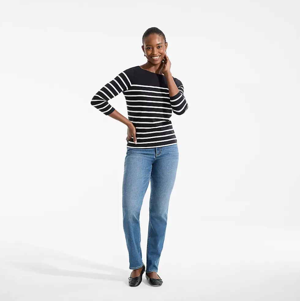 Women's Mariner Jersey Boatneck Top