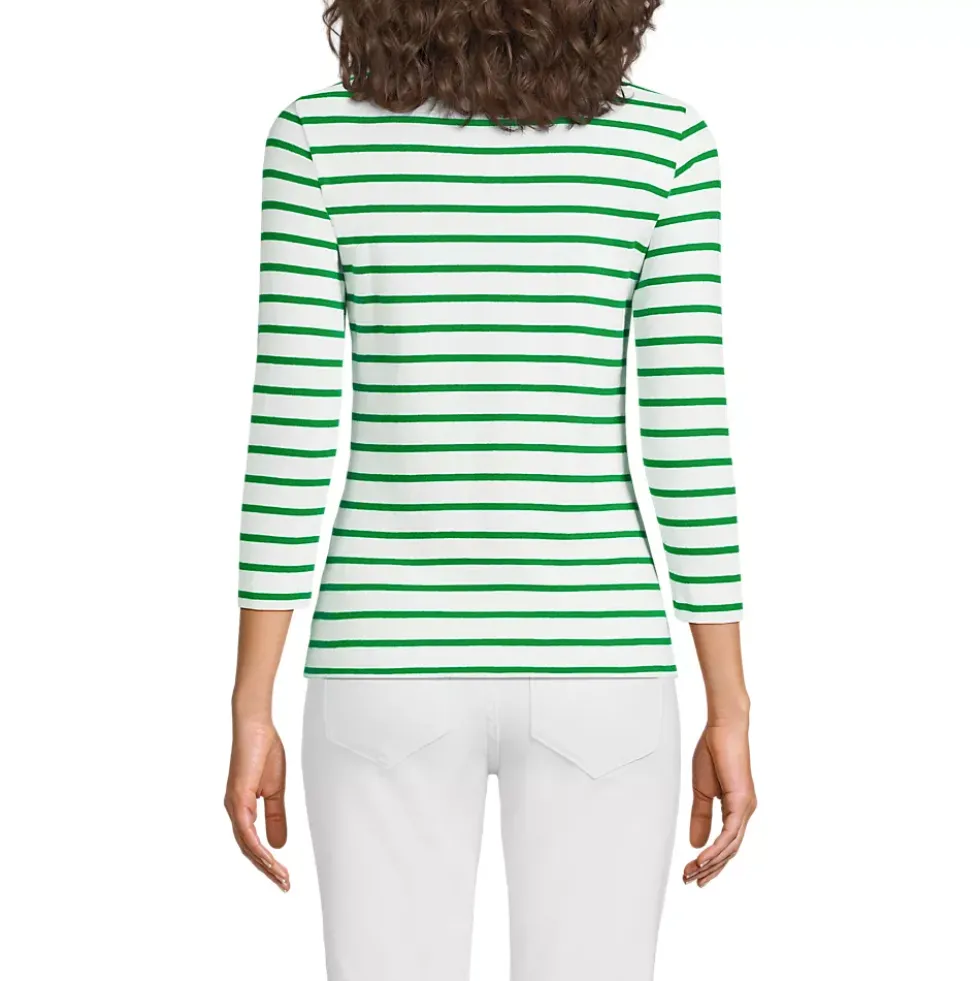 Women's Mariner Jersey Boatneck Top