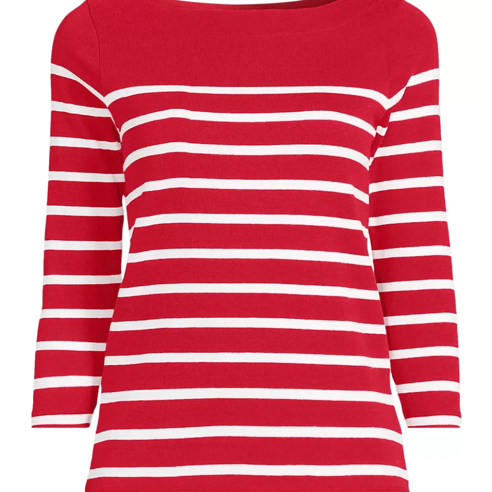 Women's Mariner Jersey Boatneck Top