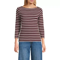 Women's Mariner Jersey Boatneck Top