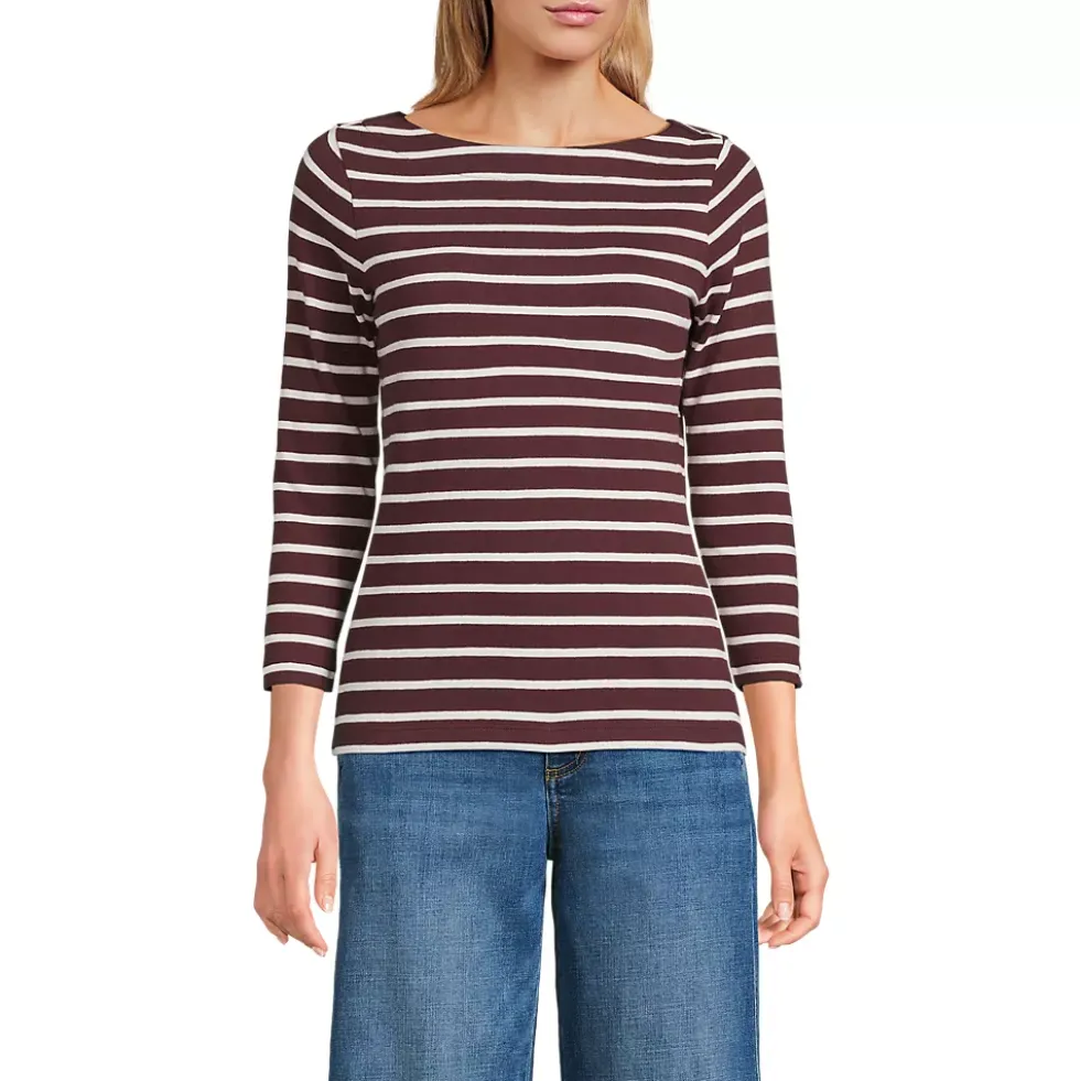 Women's Mariner Jersey Boatneck Top
