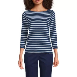 Women's Mariner Jersey Boatneck Top