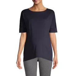 Women's Maternity Cotton Polyester Short Sleeve Shirt