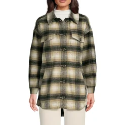 Women's Menswear Shirt Jacket